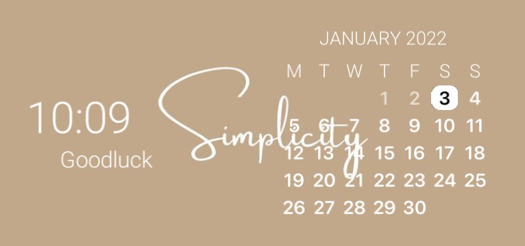 aesthetic clock