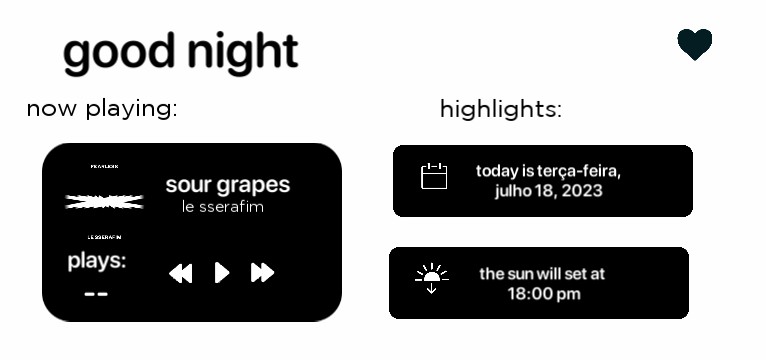 iOS Widget Music / Spotify 