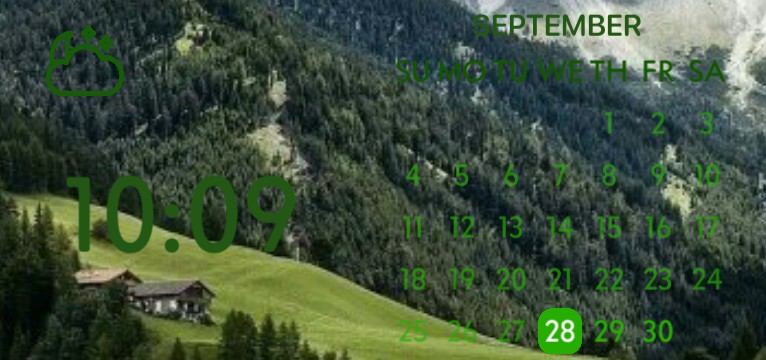 Calendar Mountain View 