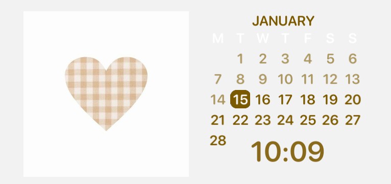 calendar beige