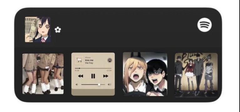 Spotify widget 