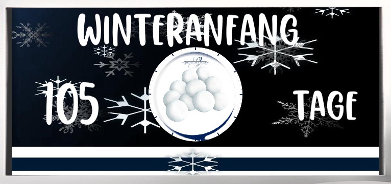  counter Winter White Blue  