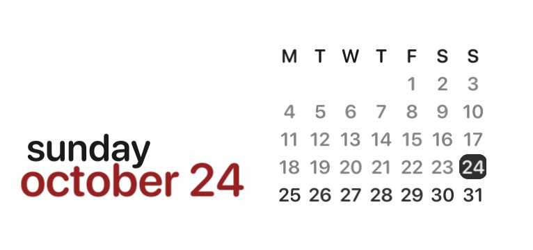 hu tao theme ; date + calendar