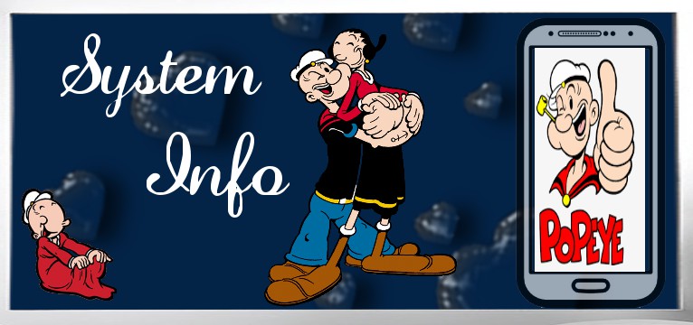 System Info Popeye Familie 