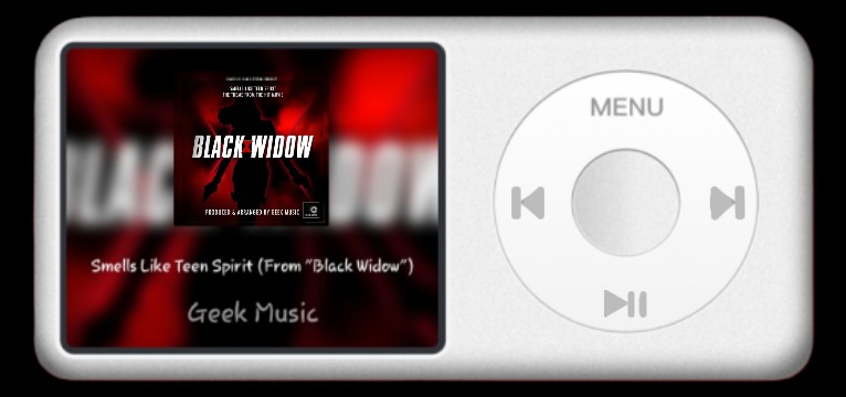 Ipod player Blackwidow