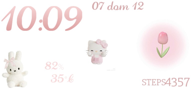 Cutie pink Widget