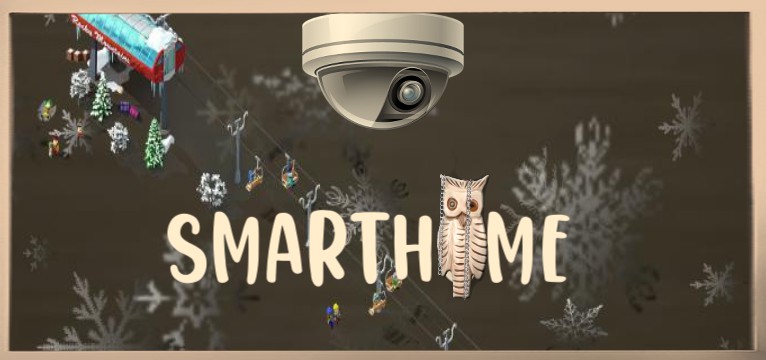 Smarthome Kuckucksuhr Winter 