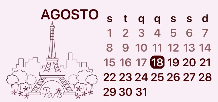 Calendario Paris