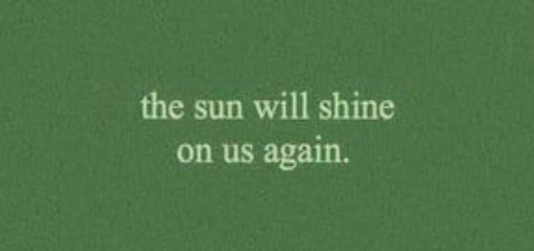 The sun will shine green
