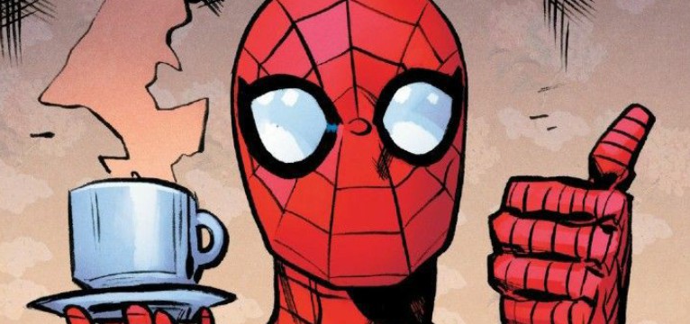 spiderman comic panel