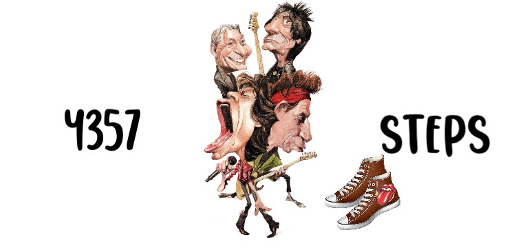 Step Rolling Stones 