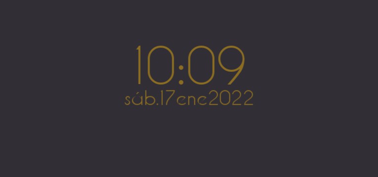 Clock classic