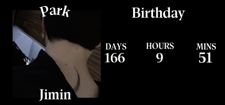 Jimins birthday