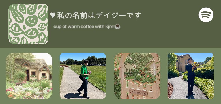 kim junmyeon suho spotify widget