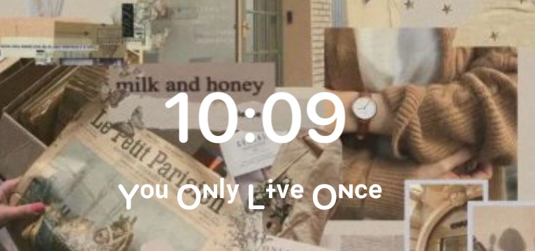 Aesthetic clock
