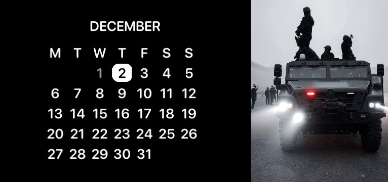 Special Forces Calendar
