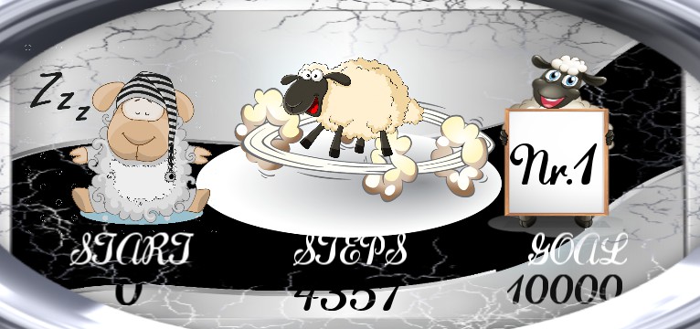 Step counter Sleep Sheep  