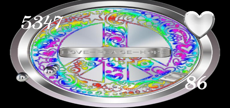 Herzschlag Schritte Love Peace Hope 1