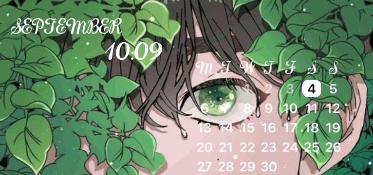Green time widget 
