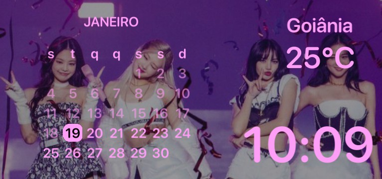 First widget Blackpink 