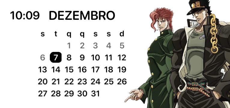 jojo calendar