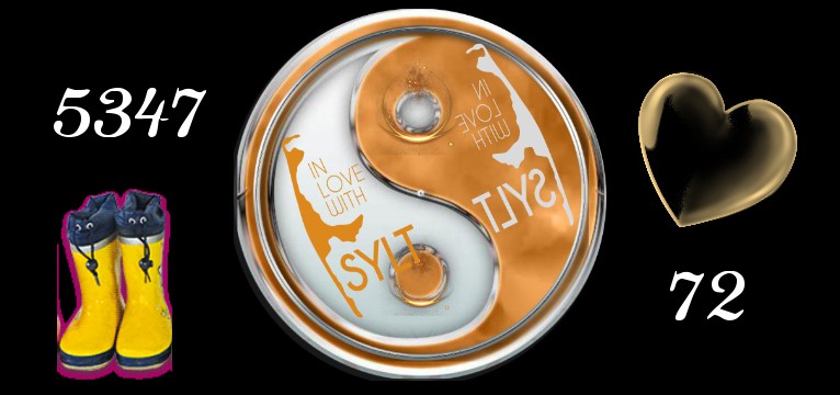Herzschlag Schritte Sylter Yin Yang 