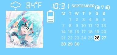 Miku widget