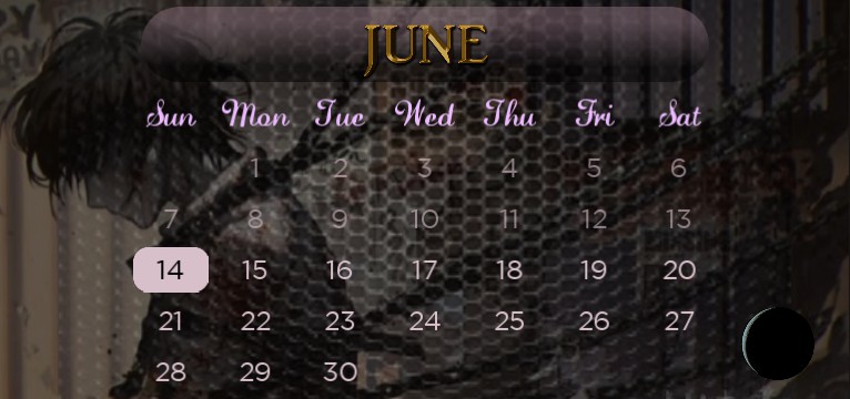 Creepypasta calender