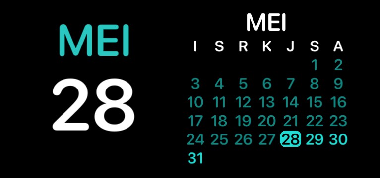 date widget