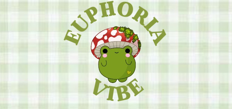green euphoria vibe frog