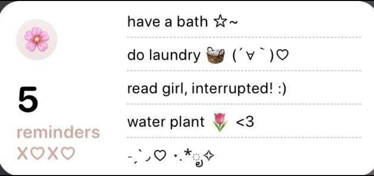 Reminders