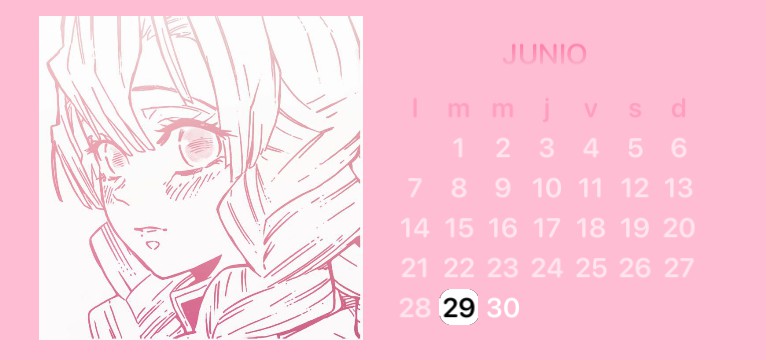 mitsuri kanroji calendario