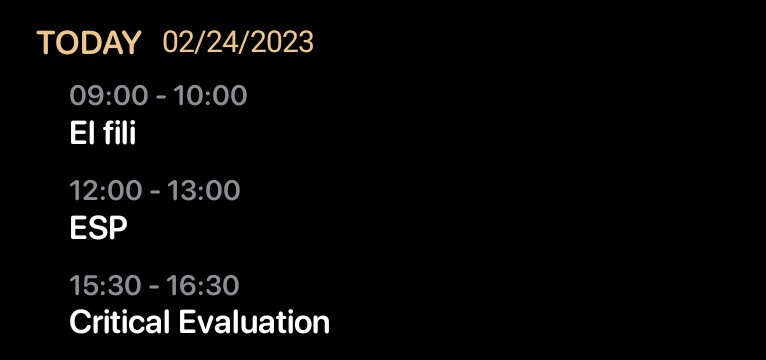 agenda 4 today