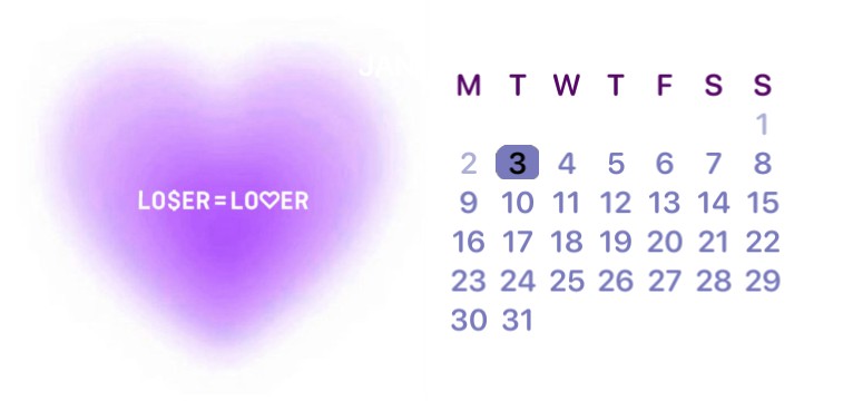 Txt calendar 