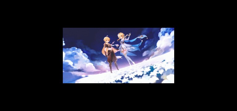 Twins Genshin impact aether and lumine