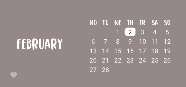 Calendar 