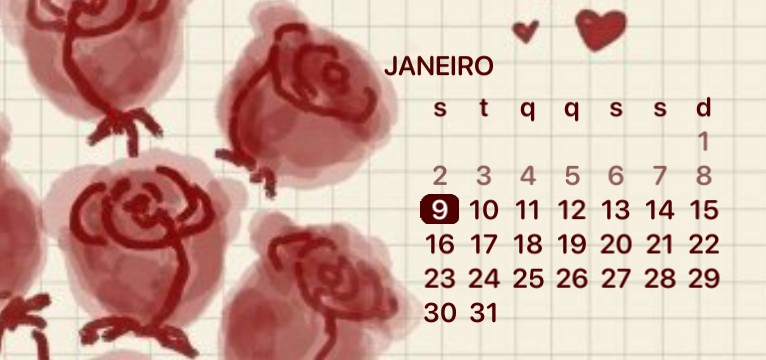 Roses Calendar 