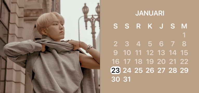 Calendar Hoshi SEVENTEEN