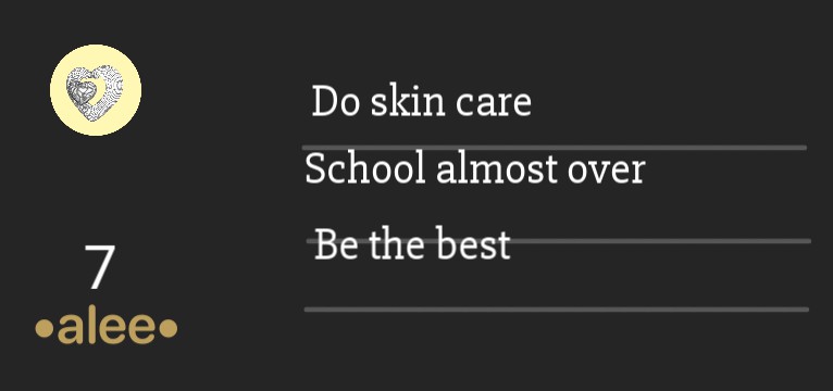 aesthetic list