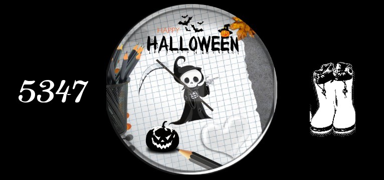 Herzschlag Schritte Halloween Notizen