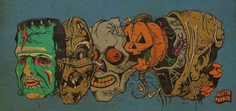 Halloween photo widget