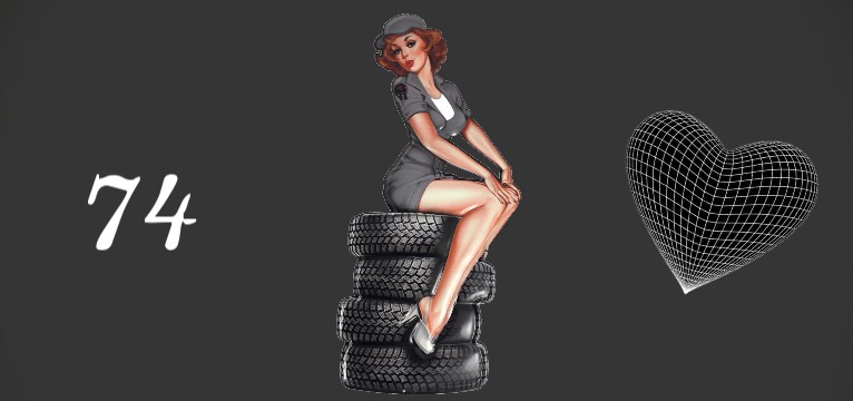 Herz Reifen Pin Up 
