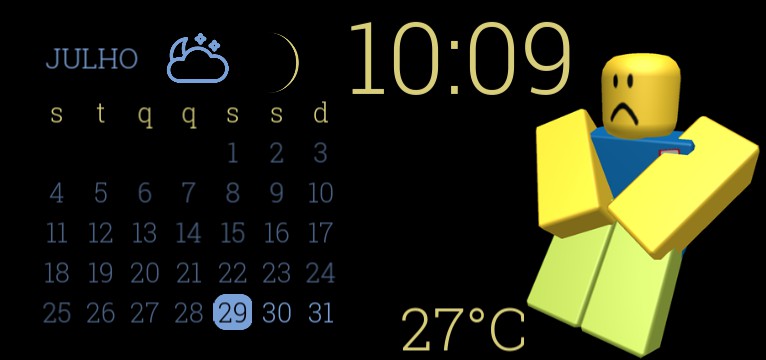roblox noob calendar