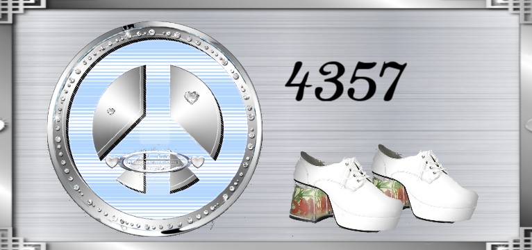 Steps Diamond Peace  hellblau 