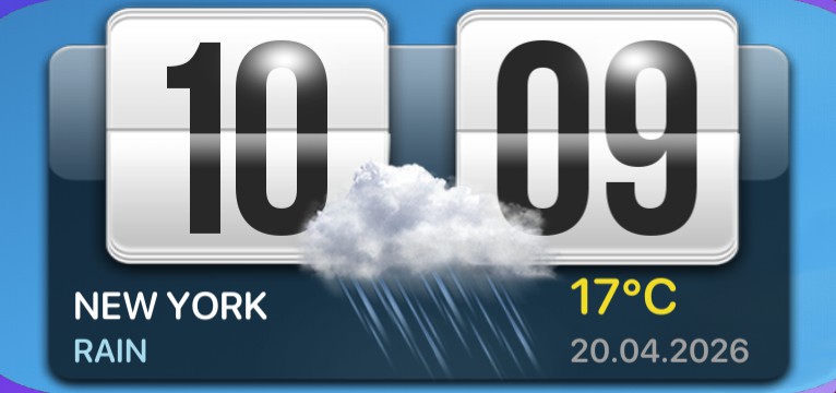 Weather FlipClock  V1. 3