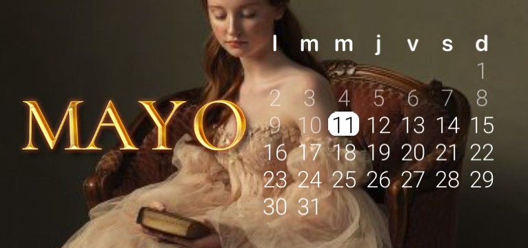 Calendario Vintage