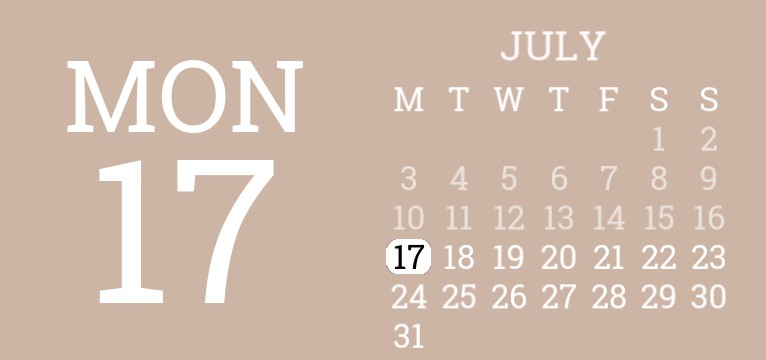 E._mings calendar