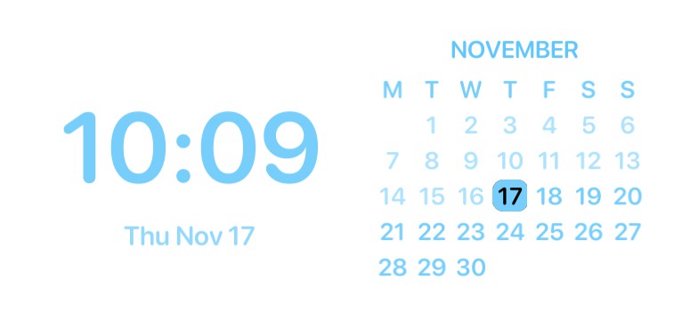 Time + calendar