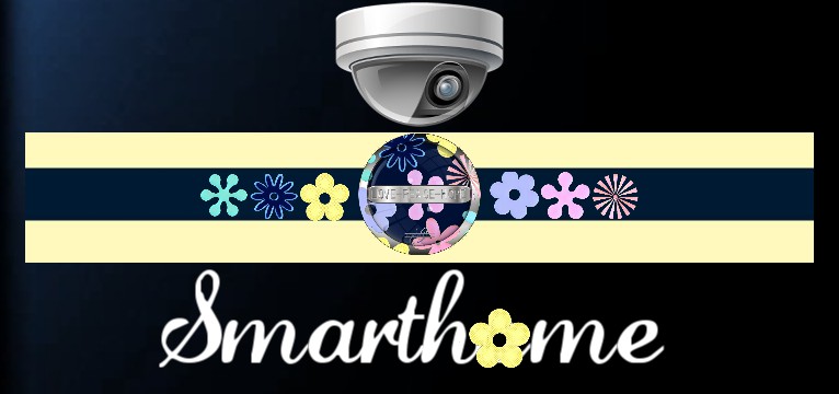 Smarthome Love Peace Hope blau 