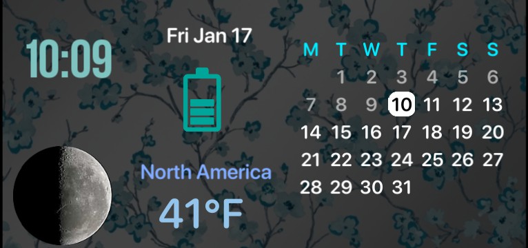 blue theme